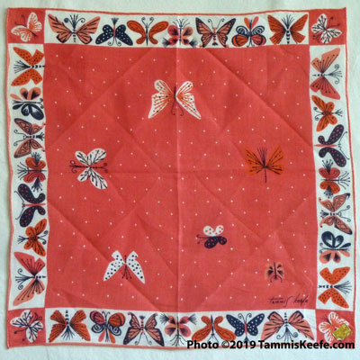 Butterfly Border, Coral