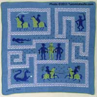 Teatime Dragon, Blue