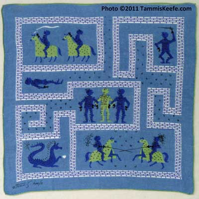 Teatime Dragon, Blue