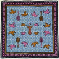 Saint Francis, Light Blue