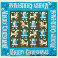 Merry Christmas, Turquoise