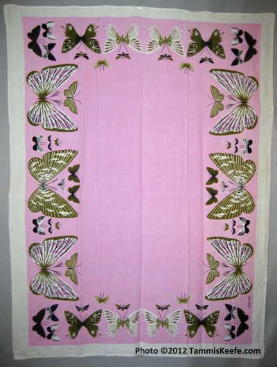 Butterfly, pink, 49"x66"